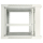 Extralink Szafka wisząca rack 12U 600x600 szara metalowe drzwi EX.12981 - 489405 - zdjęcie 6